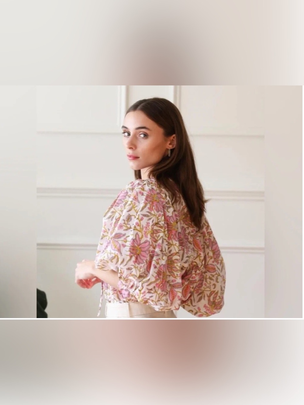 Thalia Top by Mille XL Pink Lily - Picture 8 of 9